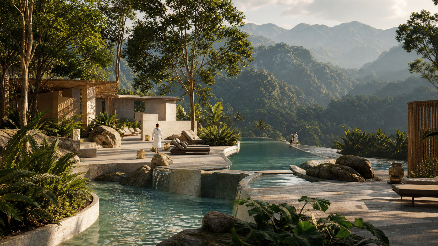 Editorial illustration for The Best of the Best: Highlighting Spa Award Winning Destinations