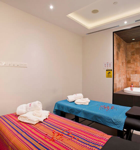 2 bed in spa room