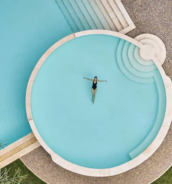 lobby swimming pool