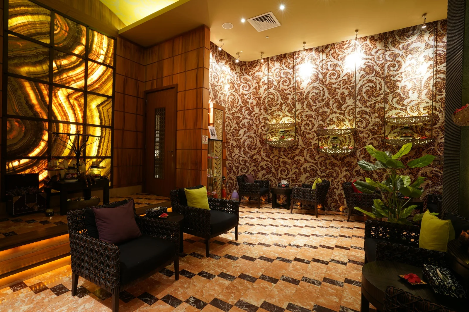 Spa Time reception at The Avenues.