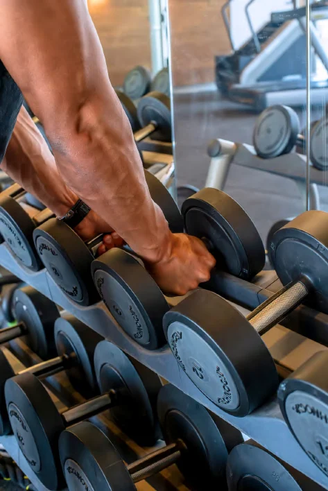 Fitness training illustrated in the hotel’s February 2026 Gym & Spa publication.