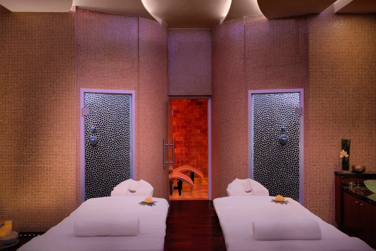Couples treatment suite at Talise Spa.