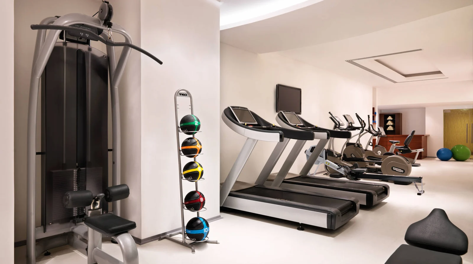 Women’s fitness area at Talise Spa.